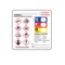 Nevs GHS Label - Chemical Circle All Hazards That Apply 2-1/2" x 2-1/2" GHS-0005 - alternate 1